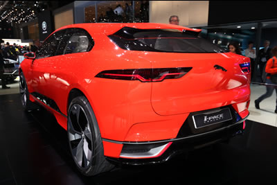 Jaguar I-Pace Battery Electric SUV for 2018 